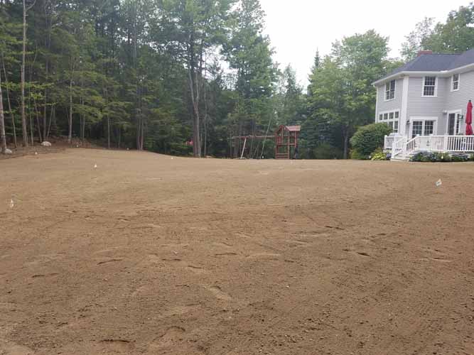 Landscaping job